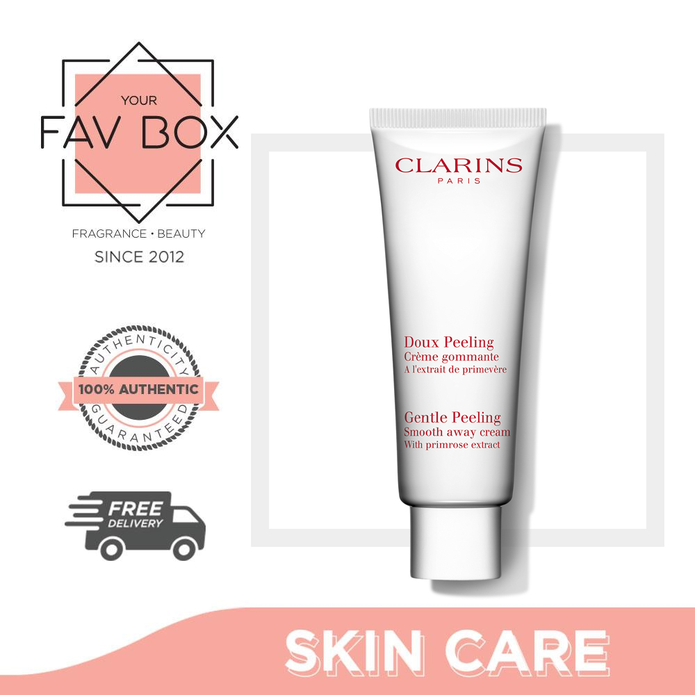 YOUR FAV BOX Clarins Gentle Refiner Exfoliating Cream 50ml Shopee