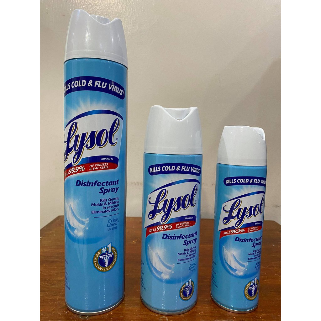 Lysol Crisp Linen Disinfectant Spray G G Shopee Philippines My Xxx Hot Girl 2864