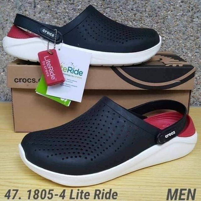 original crocs literide vs fake