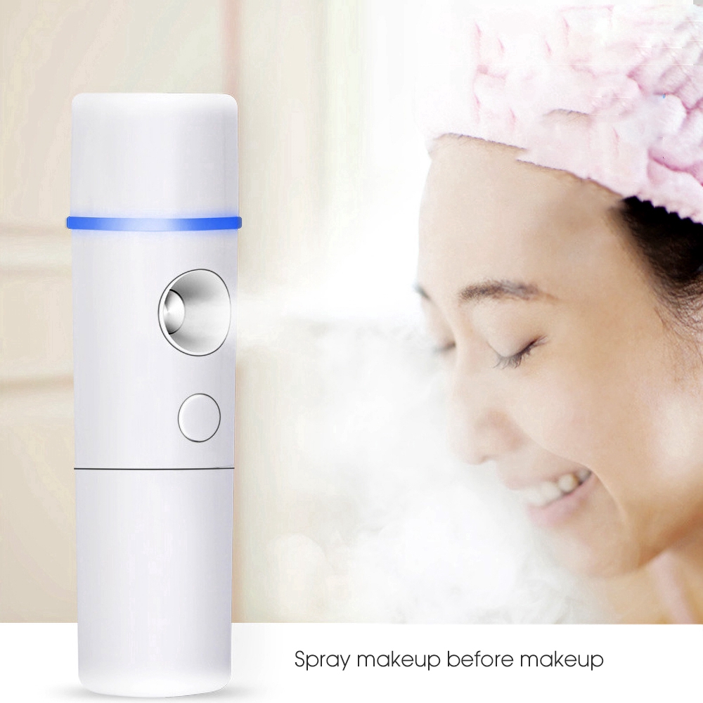 Portable Nano Facial Mister Cool Mist Spray Humidifier Face Hydration