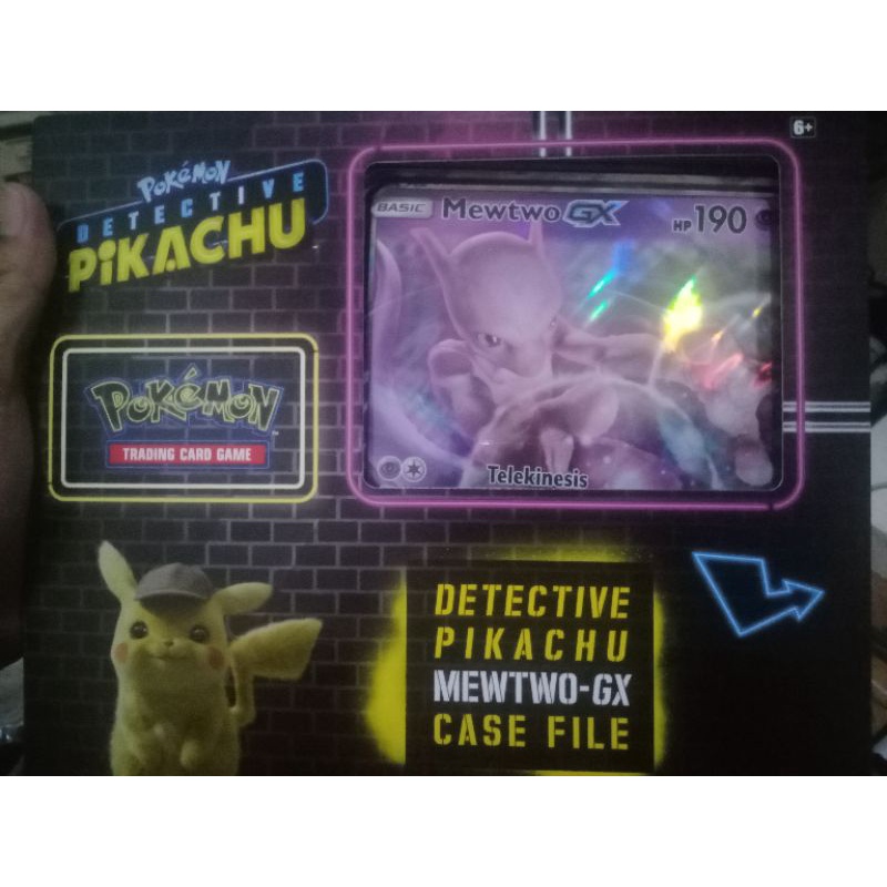 Detective Pikachu Mewtwo Gx Case File Shopee Philippines