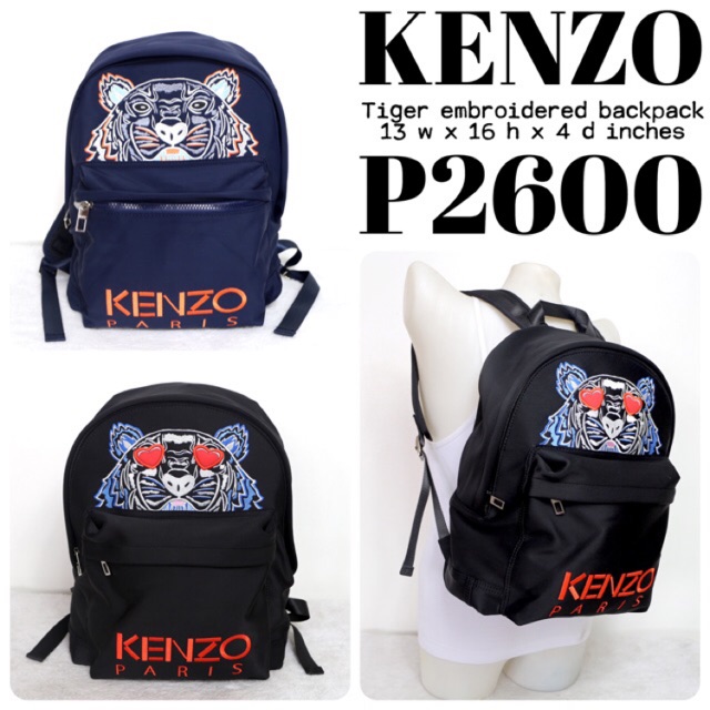 kenzo backpack neoprene
