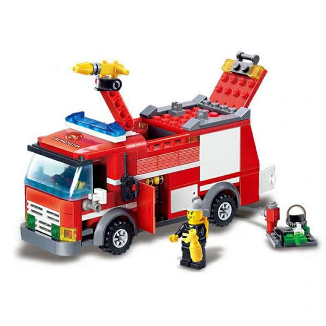 fire car lego