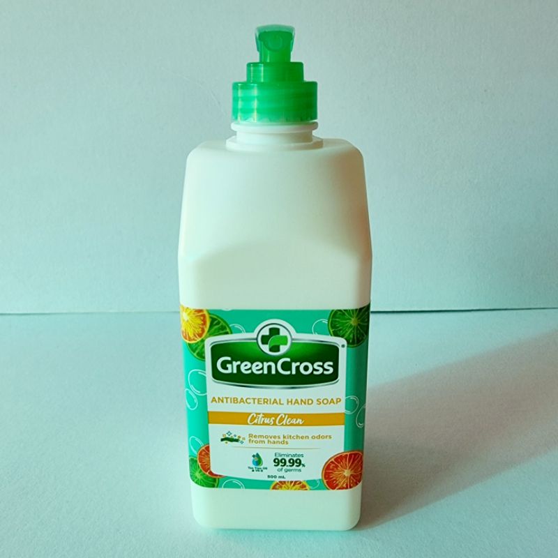 Green Cross Antibacterial Liquid Hand Soap 500ml Shopee Philippines