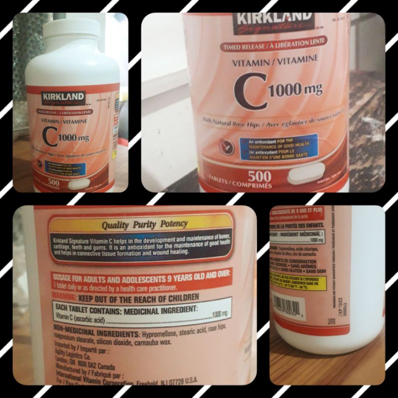 Kirkland Vitamin C 1000mg Shopee Philippines