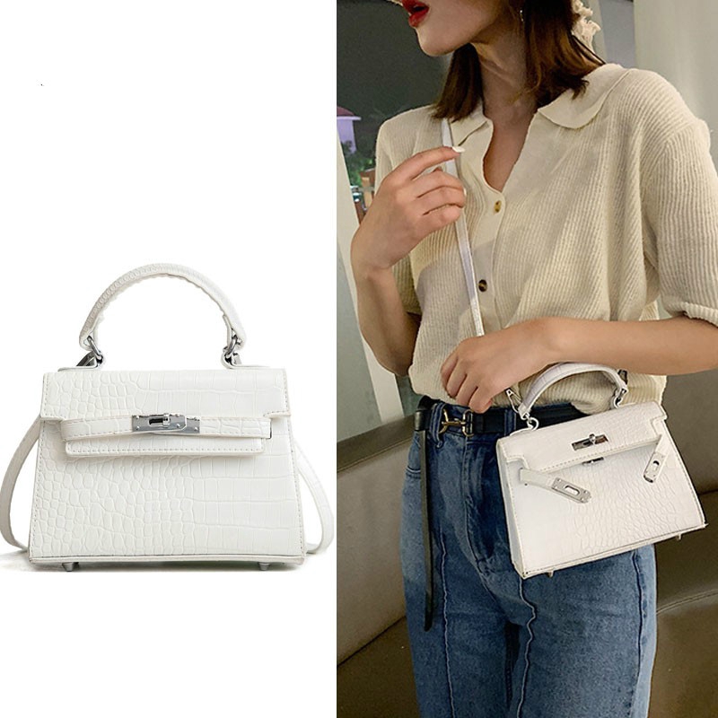 women's white shoulder bags