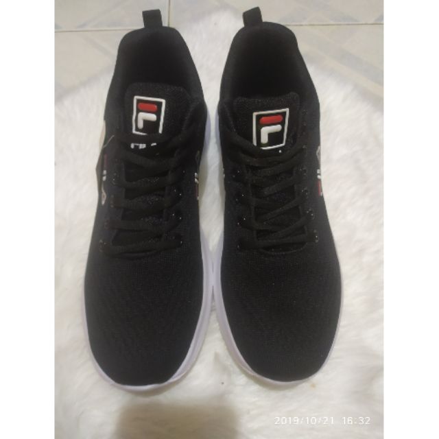 fila mens shoes black