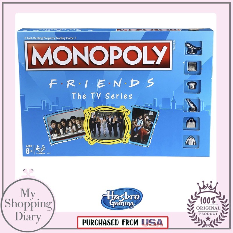 Authentic Monopoly FRIENDS The TV Series Edition Shopee Philippines