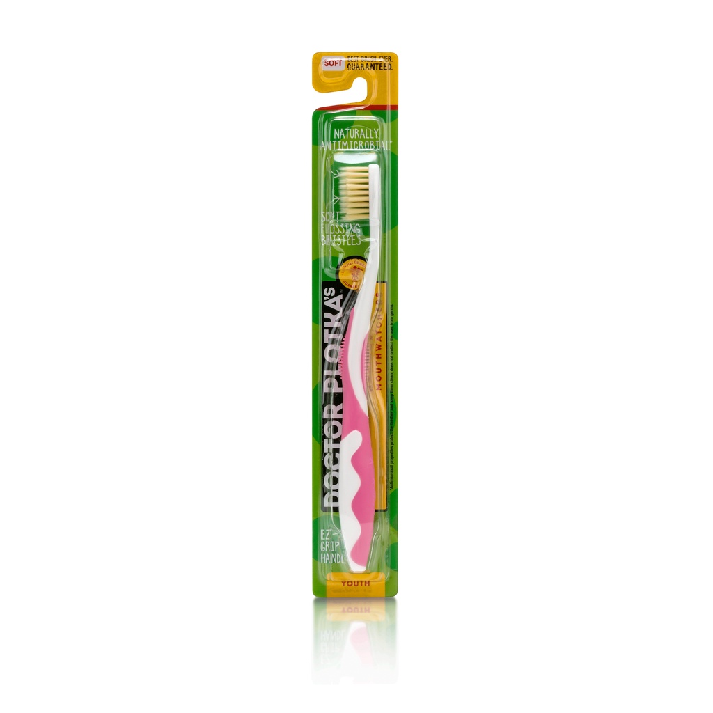 Dr. Plotkas Mouthwatchers Toothbrush Youth Soft Pink | Shopee Philippines