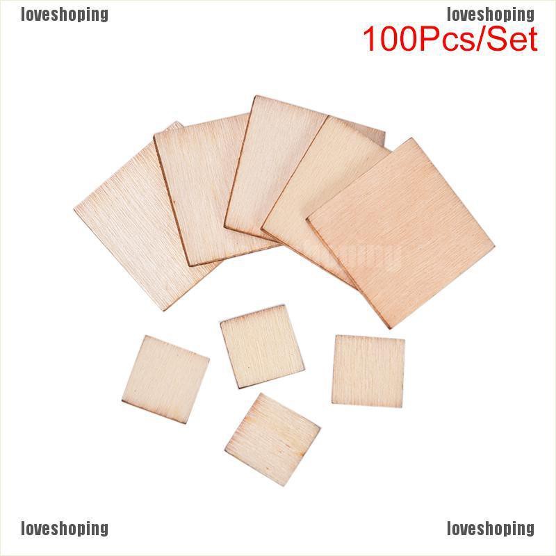 round wood pieces for crafts
