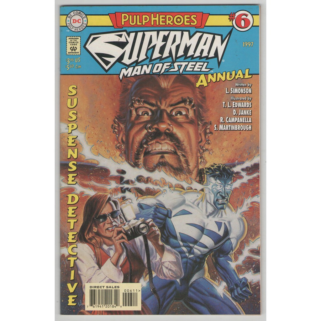 USA, 1997 Pulp Heroes Batman Annual # 21 