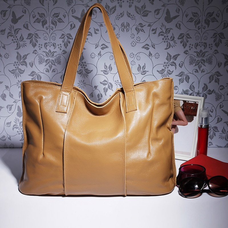 big leather handbags