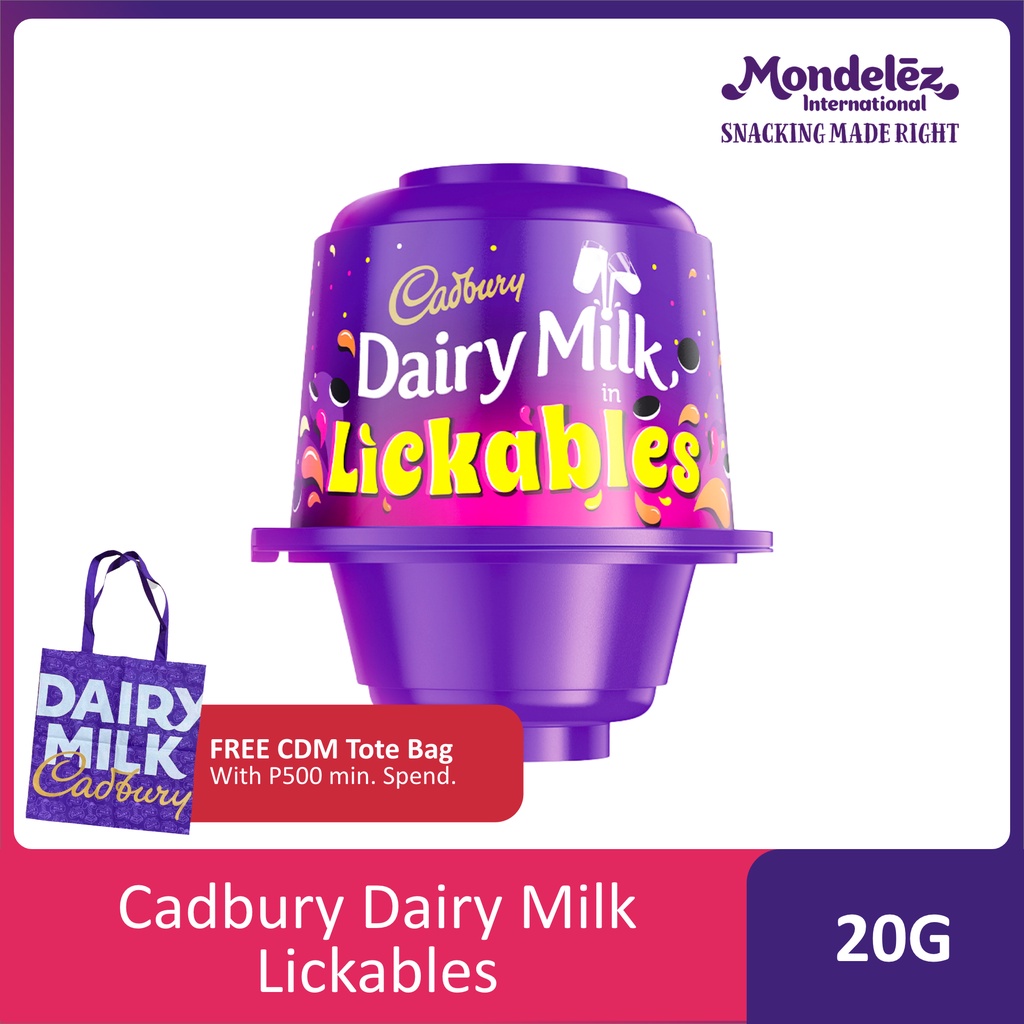 Cadbury Dairy Milk in Lickables 20g Shopee Philippines