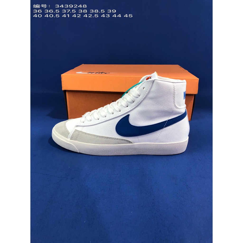 nike blazer vintage womens blue