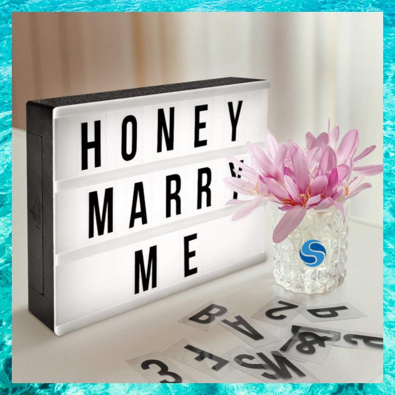 STNDRD Message Light box Cinematics Letter box Light Greetings Led