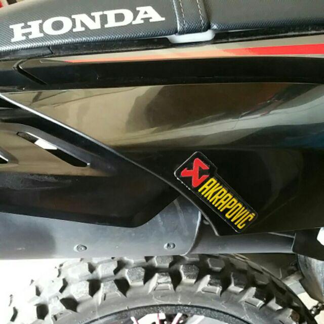 Exhaust Decal Muffler Sticker AKRAPOVIC Exhaust Sticker Decal - Foto 7