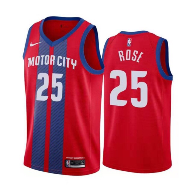 derrick rose city jersey