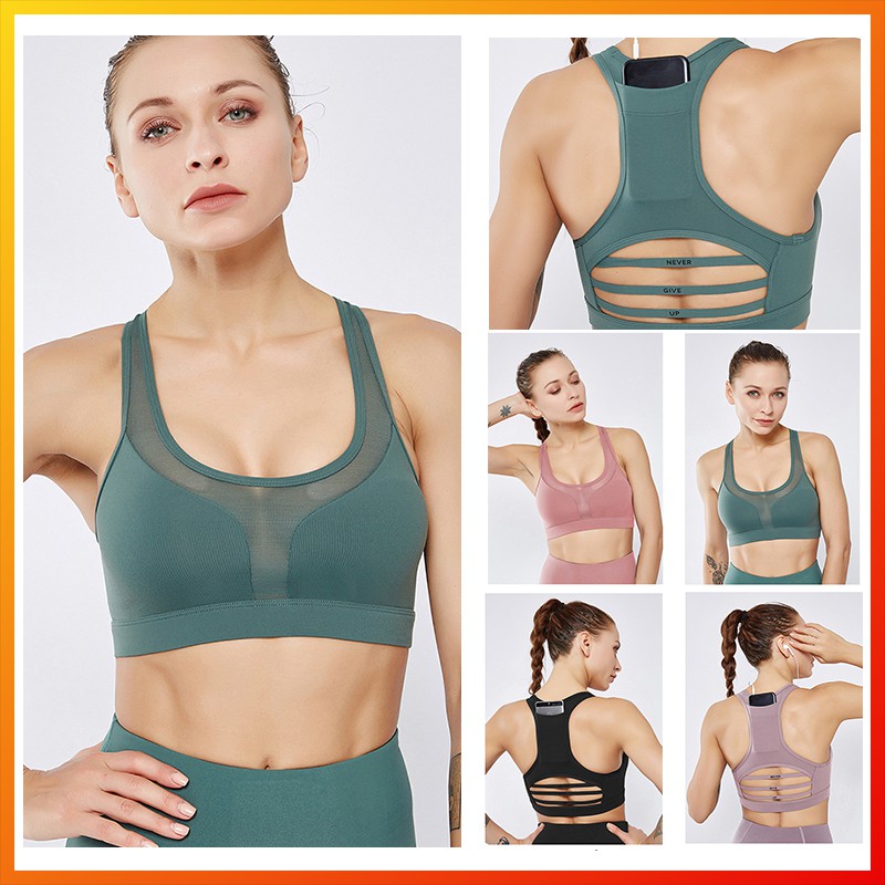 pocket sports bra