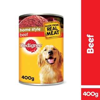✱♞☑PEDIGREE® Dog Food Wet Beef and 5 Kinds of Meat Flavor 400 g 2 Can