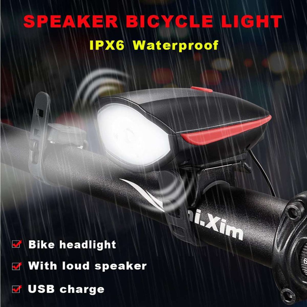 bicycle headlight and taillight set