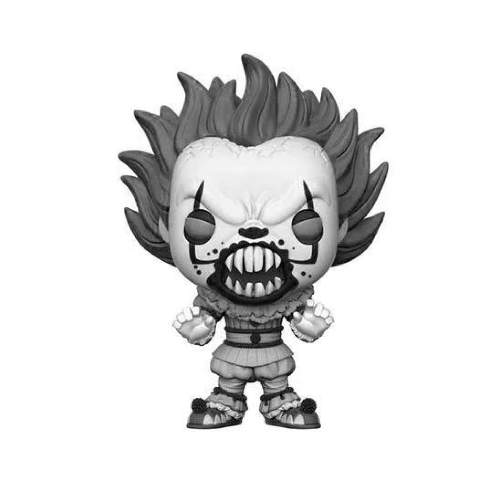 black and white funko pop