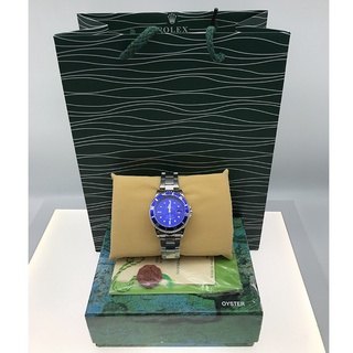 （Selling）ROLEXs Watch For Men Automatic Pawnable Original Silver ROLEXs Green Blue Black Water Ghost #7