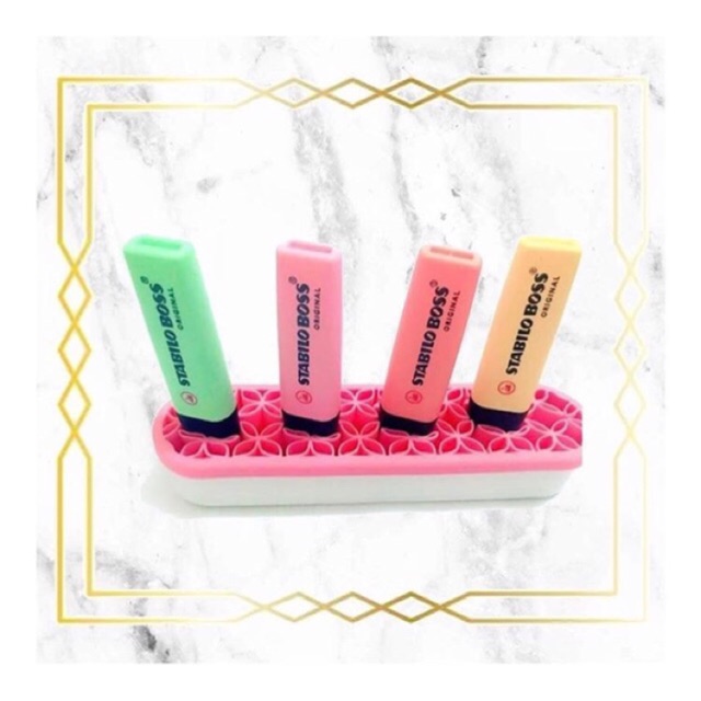 Silicone Highlighter Pen or Brush Holder / Organizer Shopee Philippines