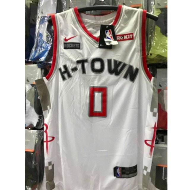 russell westbrook h town jersey