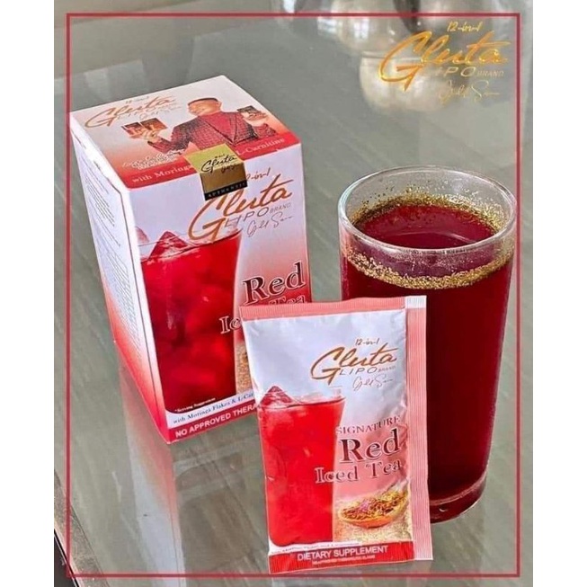 Glutalipo Red Iced Tea Shopee Philippines