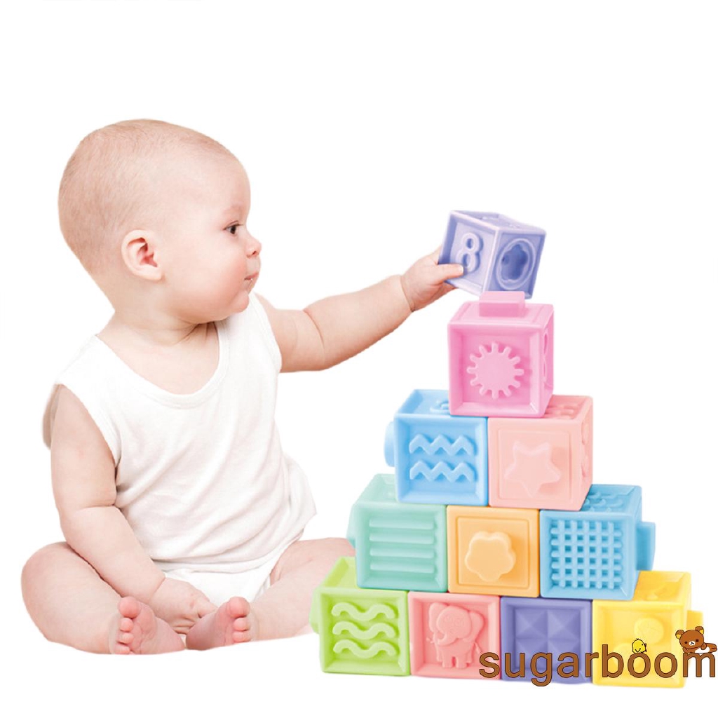 baby stacking blocks