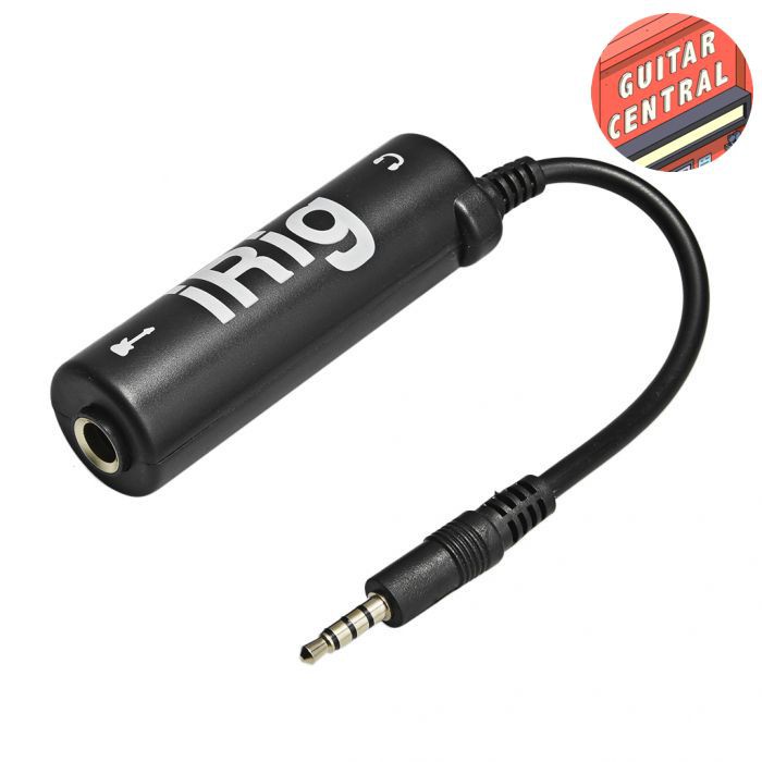 Guitar Central Irig Amplitude Guitar Link Cable Adapter Audio Interface Shopee Philippines