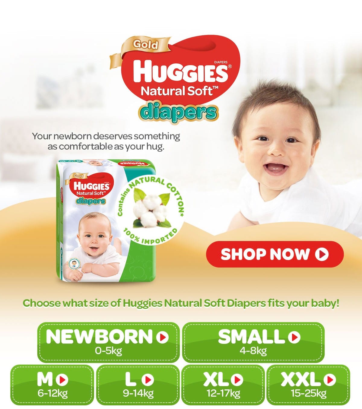 Huggies Philippines, Online Shop Shopee Philippines