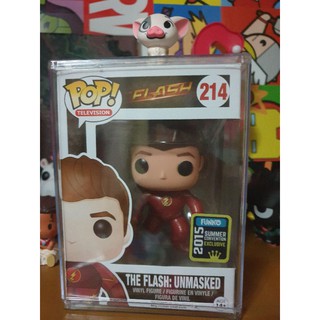 funko pop the flash unmasked 214