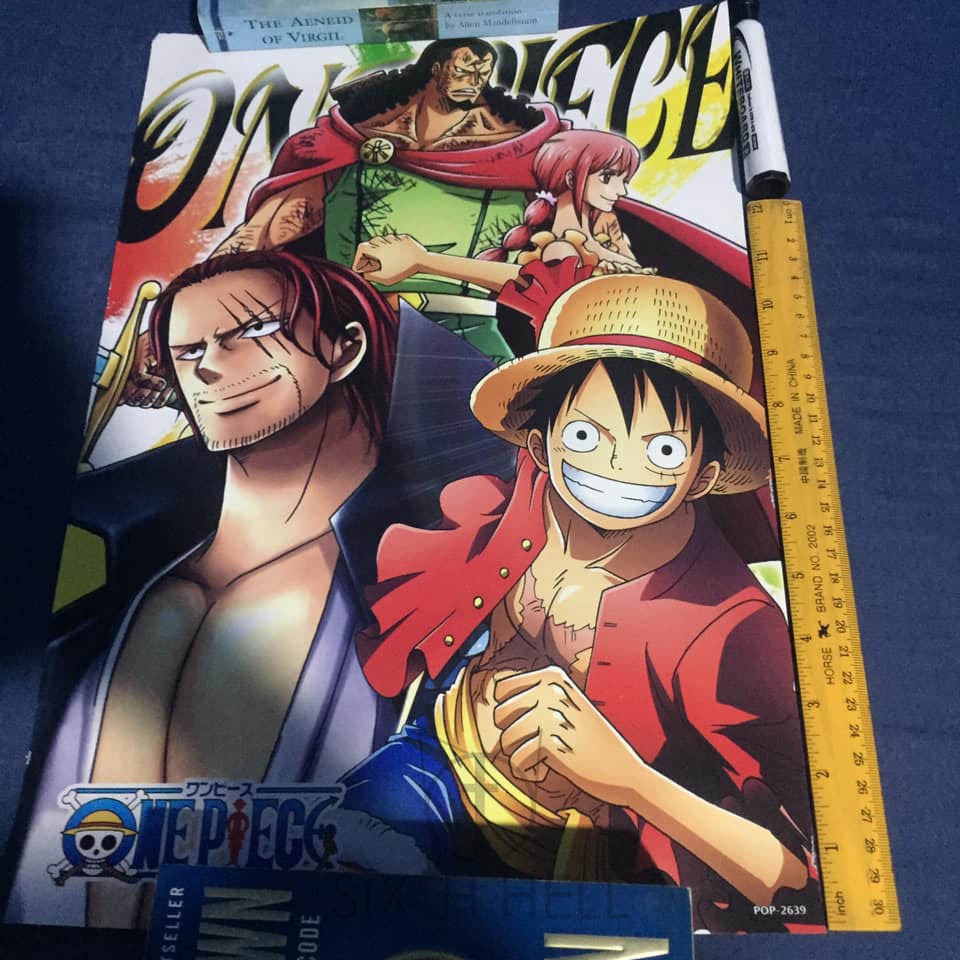 One Piece - Poster - Monkey D. Luffy, Red-Haired Shanks, Rebecca, Kyros ...