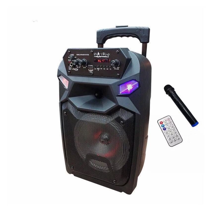 L89 KUKU 8 inches Portable Rechargeable Bluetooth Karaoke Party