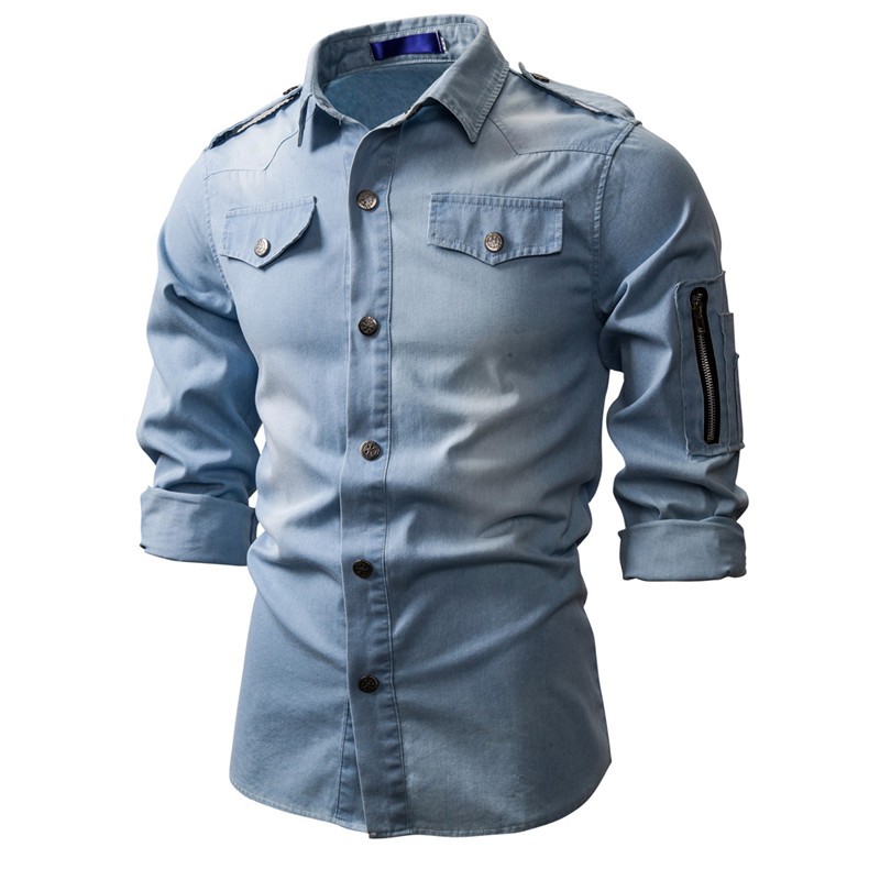 jeans shirt for men