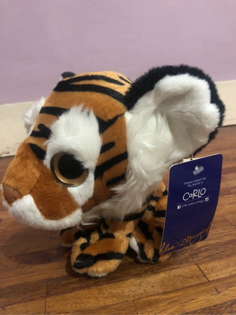 blue tiger toy