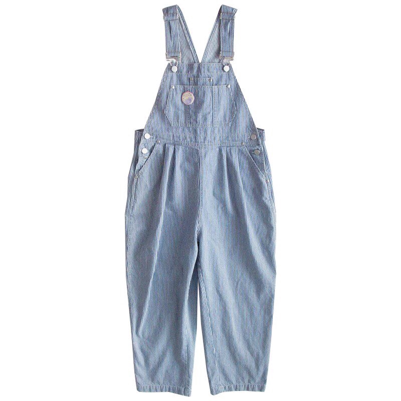 denim romper long pants