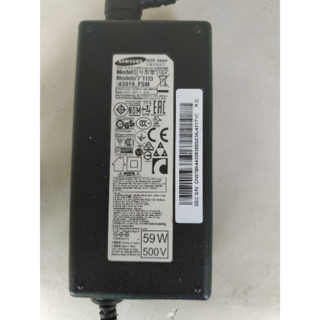 Original Power Adapter For Samsung Led Tv 19v Shopee Philippines