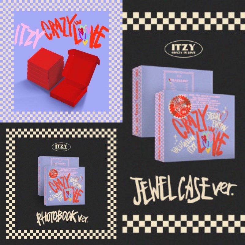 リュジン ITZY CRAZY IN LOVE shopee トレカ 5Pcs/Set KPOP ITZY Photocards CRAZY IN LOVE WITHDRAMA FAN