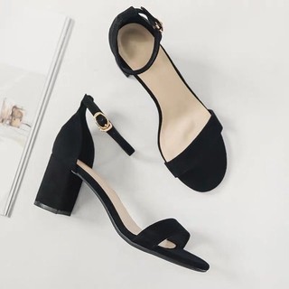 KOKOMO 2 INCH KOREAN NEW SANDALS CHUNKY HEELS WITH STRAP #911 | Shopee ...