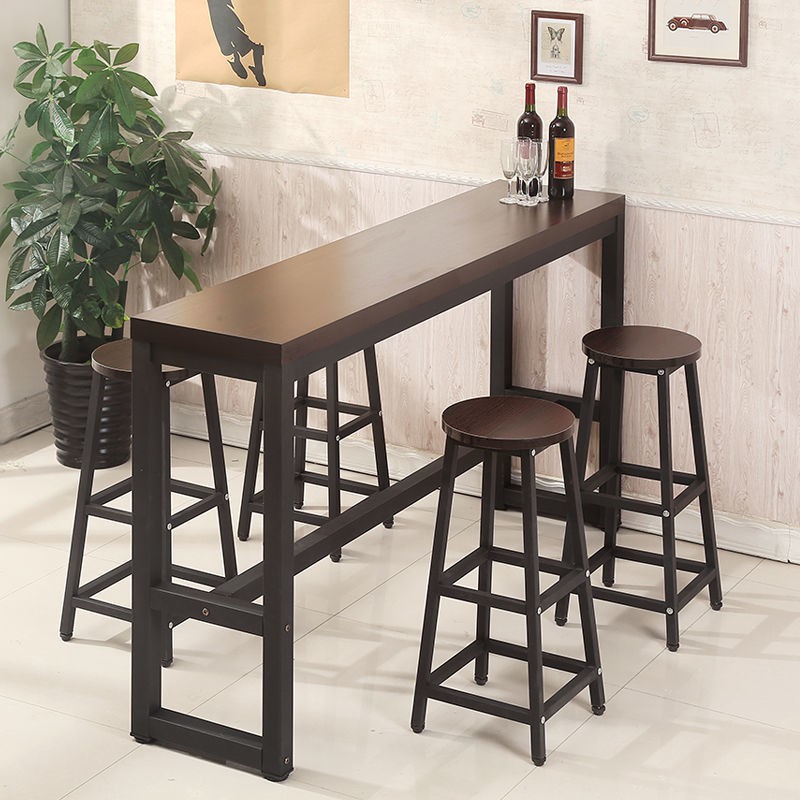 Thickened Wall Bar Counter Household Dining Table Milk Tea Shop Tables ...