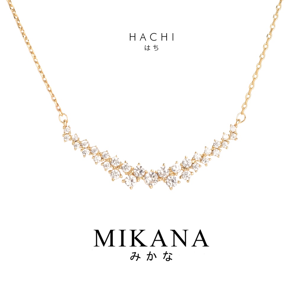 Mikana Regal 18k Gold Plated Hachi Pendant Necklace accessories jewelry ...
