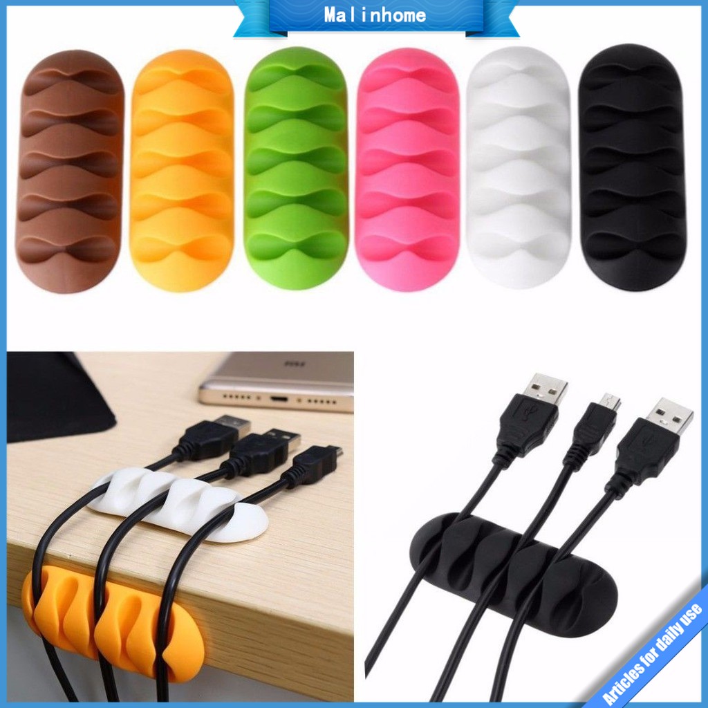 headphone cable management clip