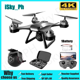 Drone 4K Dual Camera Aerial Photography Quadcopter Professional WIFI FPV Helicopter RC Toys Kid Gift #1