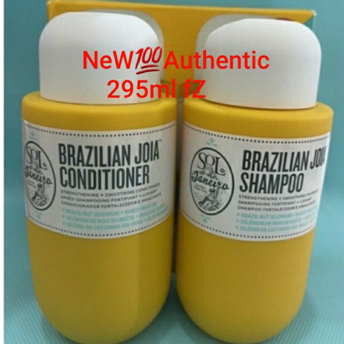 NEW STOCKS SOL DE JANEIRO BRAZILIAN JOIA SHAMPOO&CONDITIONER 295ml