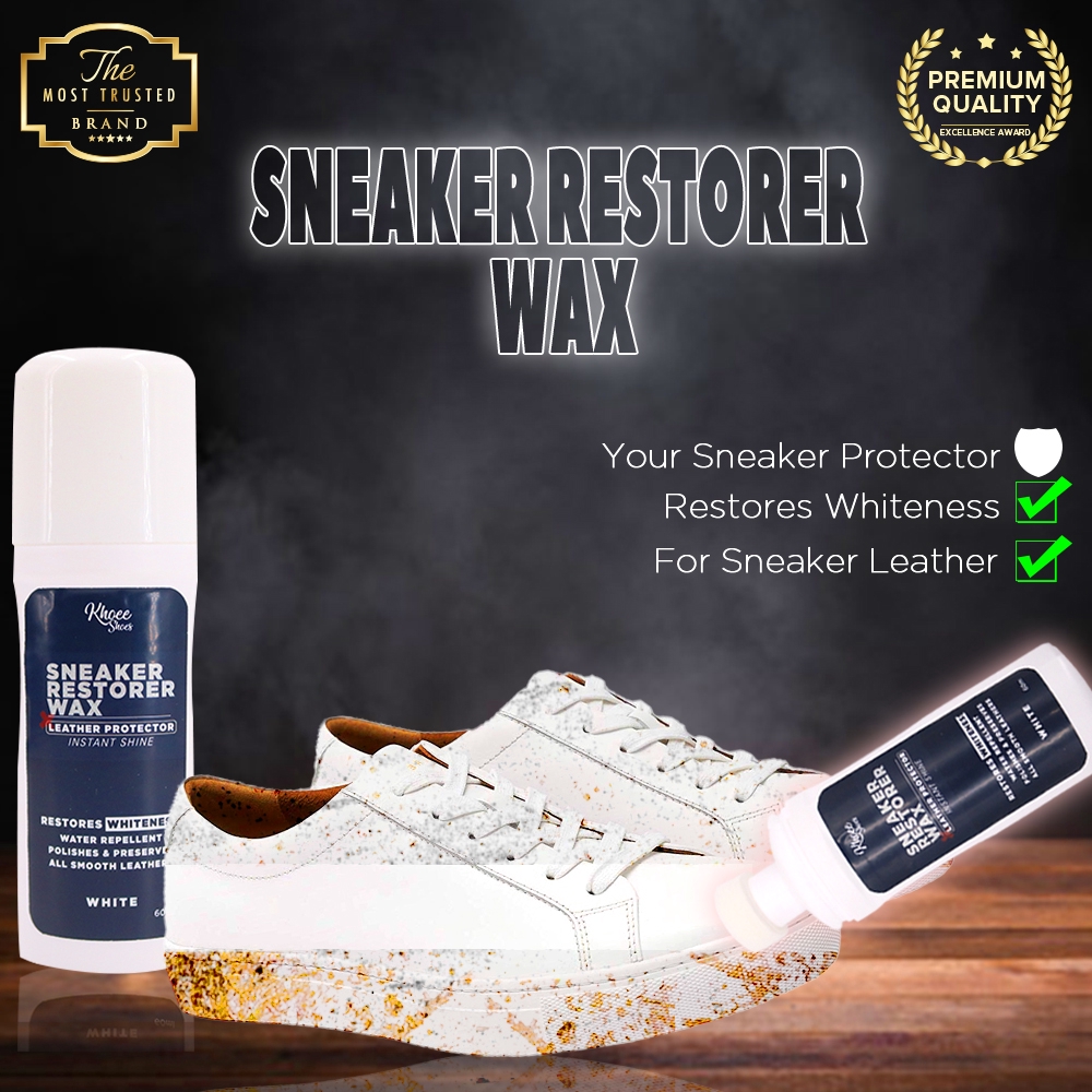white leather shoe restorer