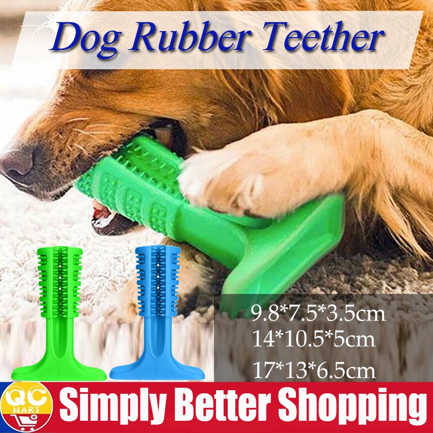 dog rubber toothbrush