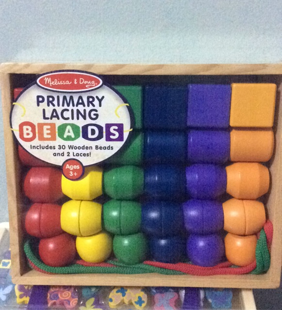 melissa and doug primary lacing beads