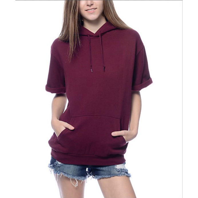 hoodie shirt short sleeve